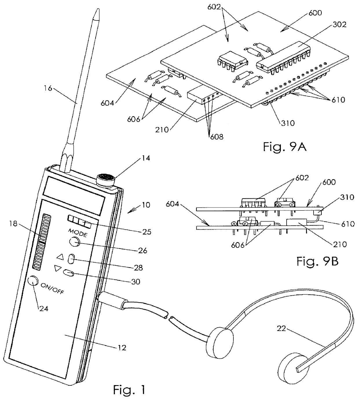 Signal detector and method for detecting signals having selected frequency characteristics