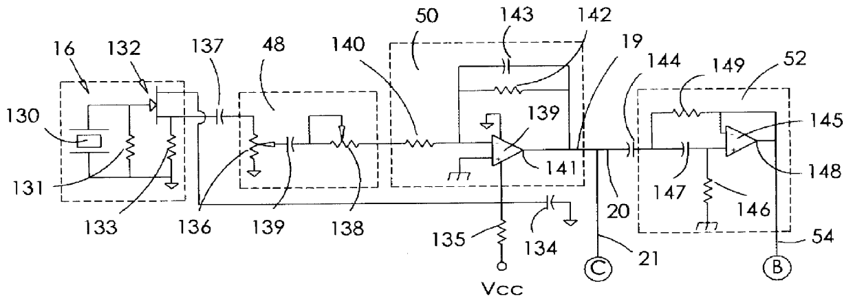 Signal detector and method for detecting signals having selected frequency characteristics