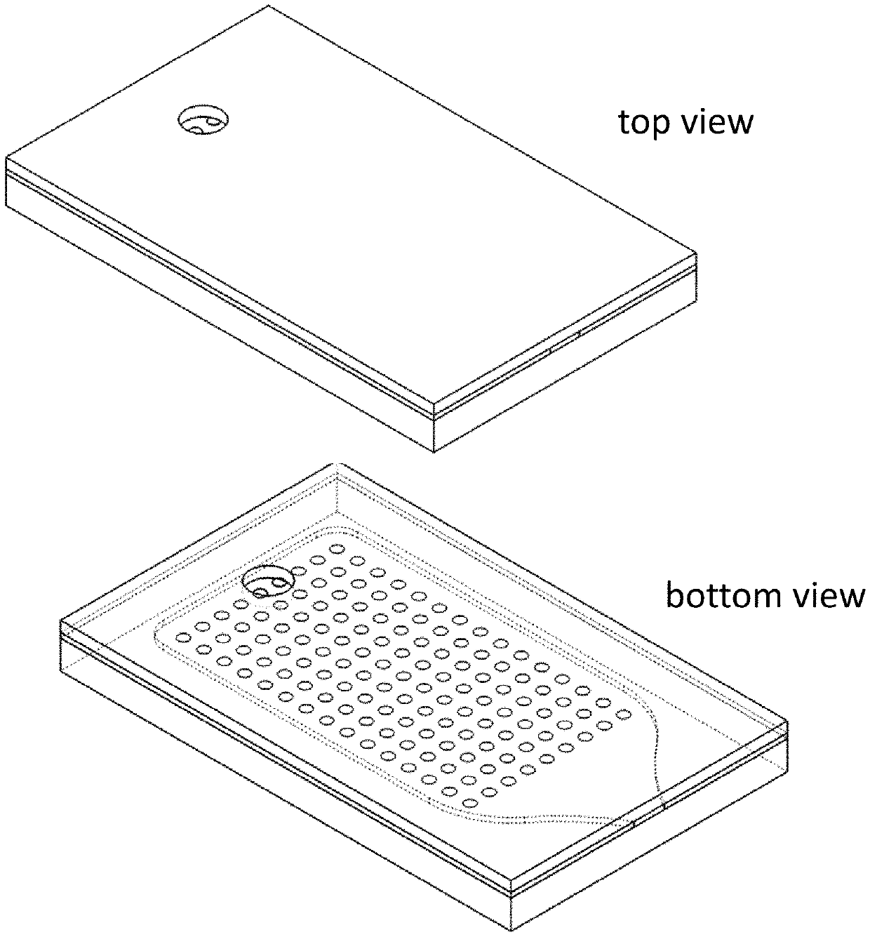 Miniaturized DNA microarray for small-volume sample processing