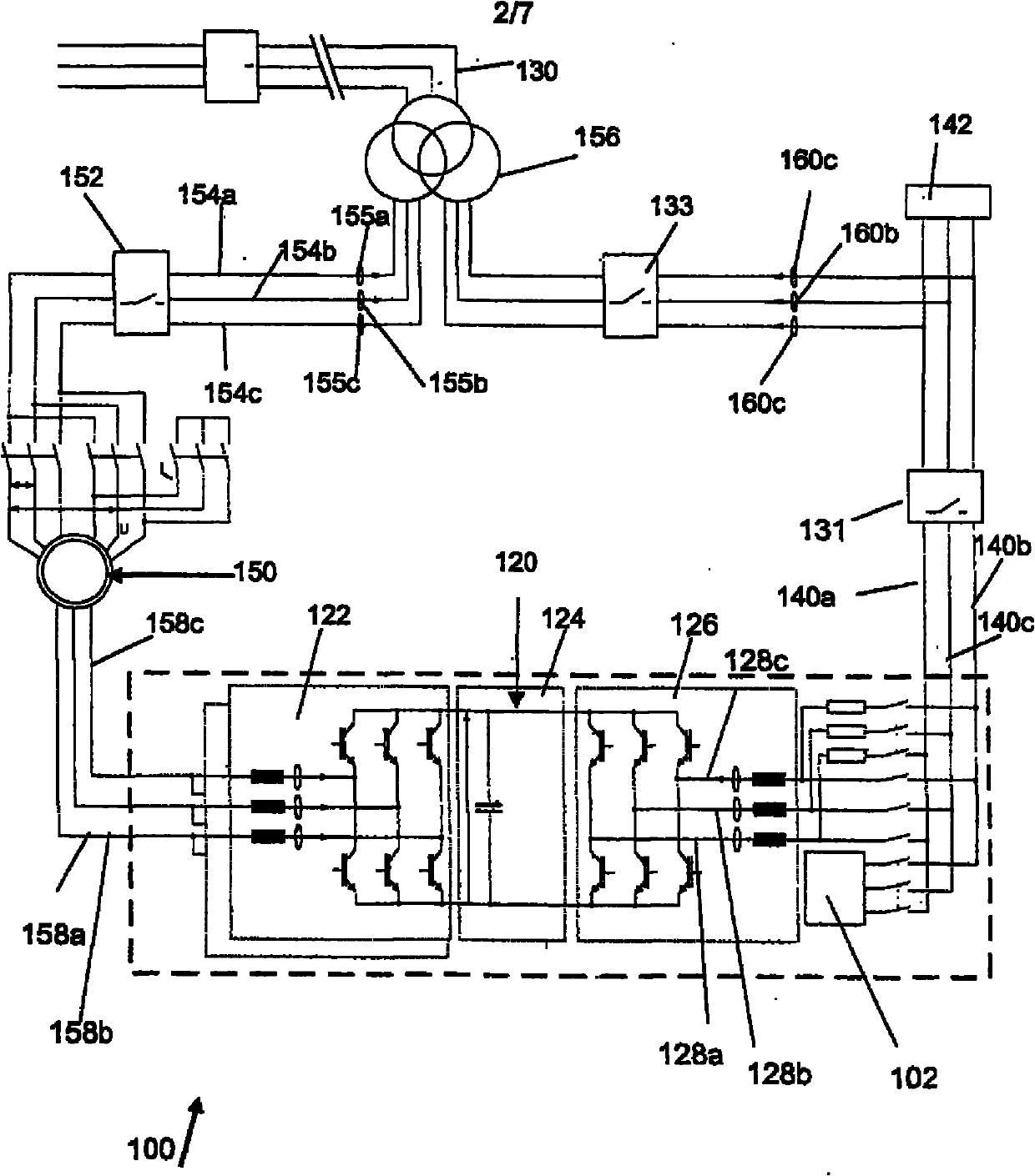 System and method for monitoring power filters and detecting power filter failure in wind turbine electrical generator