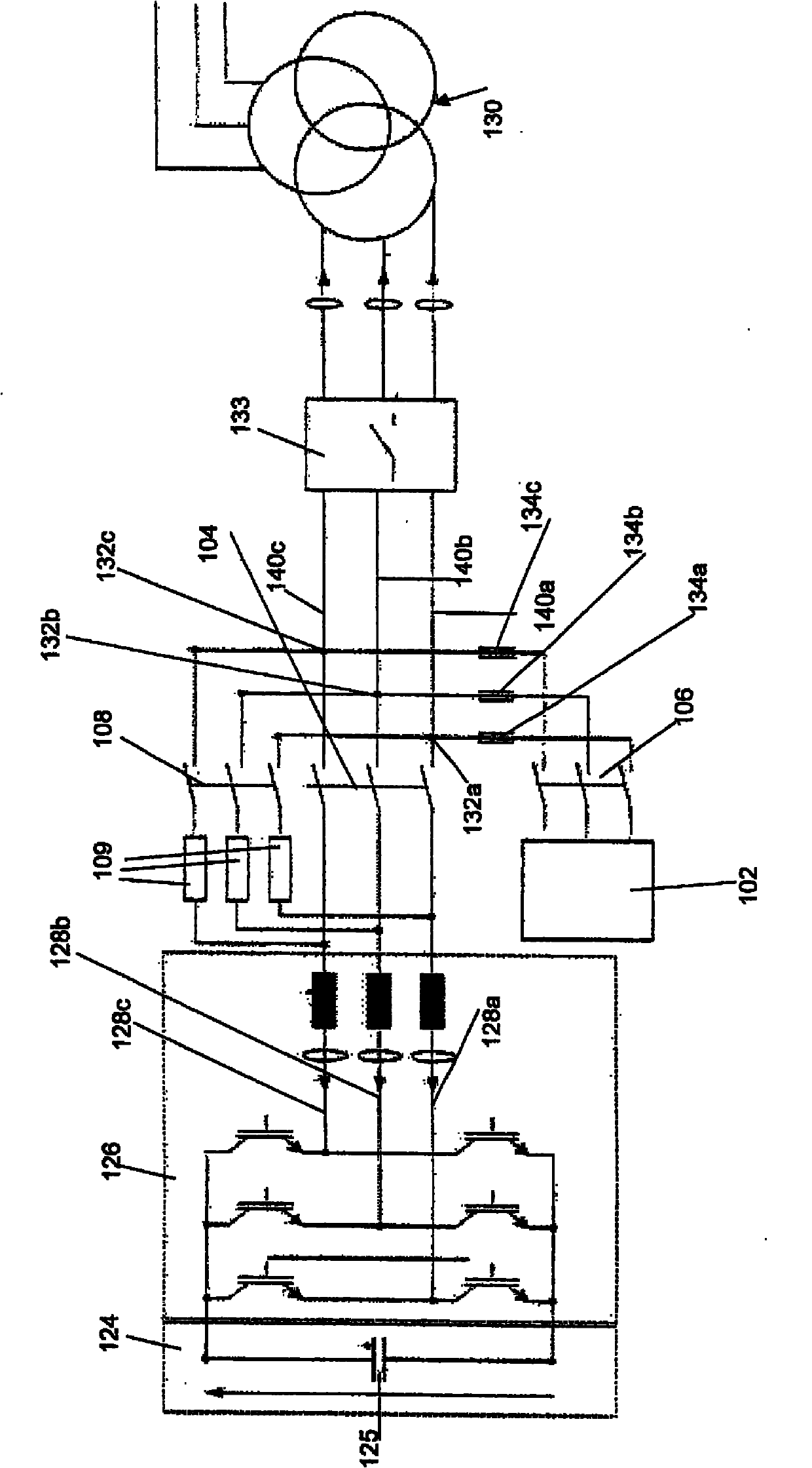 System and method for monitoring power filters and detecting power filter failure in wind turbine electrical generator