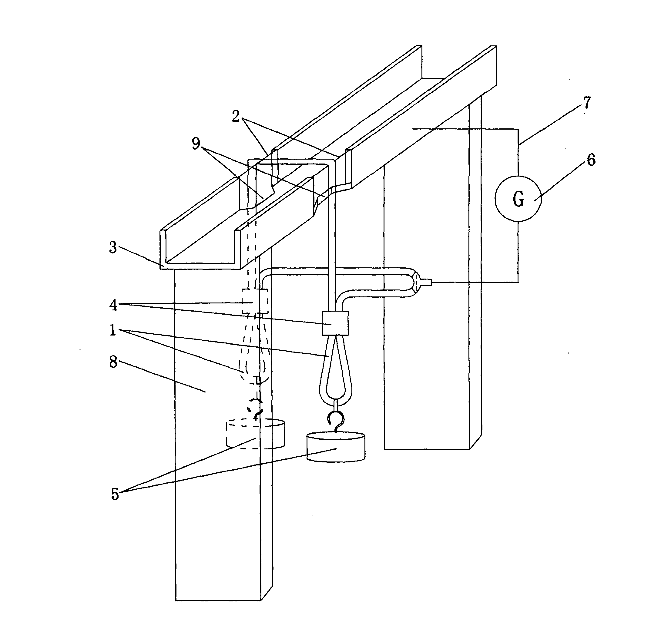 Method for detecting heat resistance of electric wire and detection device thereof