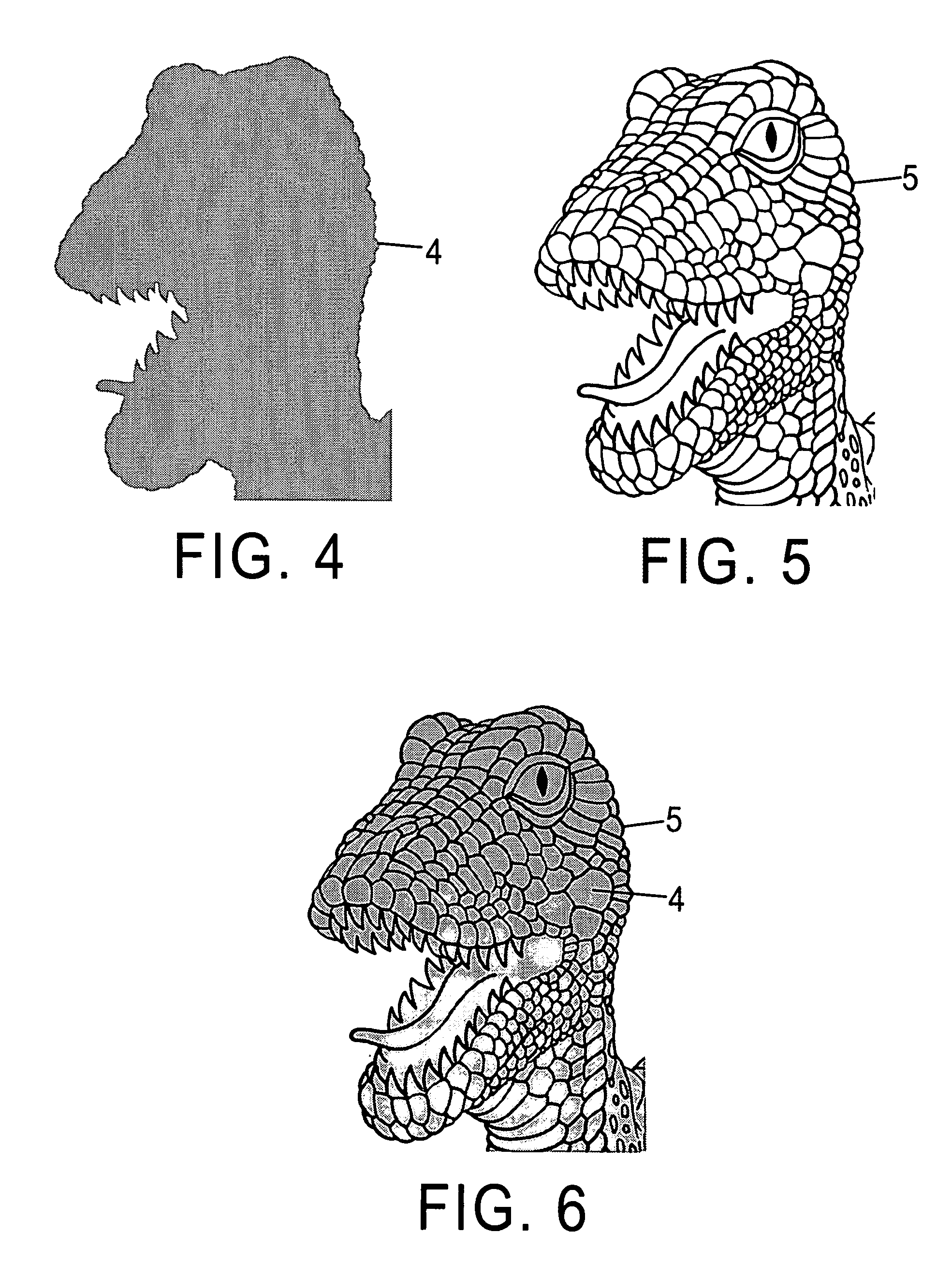 Appearance changing decorations on fabric using disappearing ink