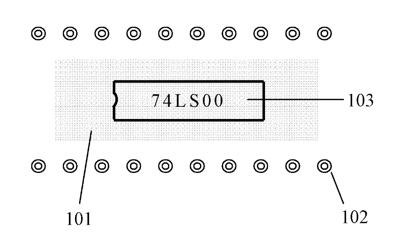 Digital logic device preset type digital circuit experiment device