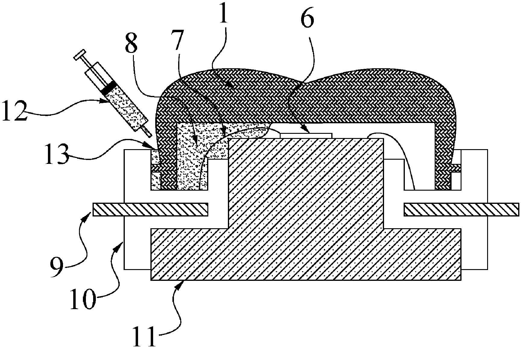 Free-form surface lens and method of realizing shape-preserving coating for same