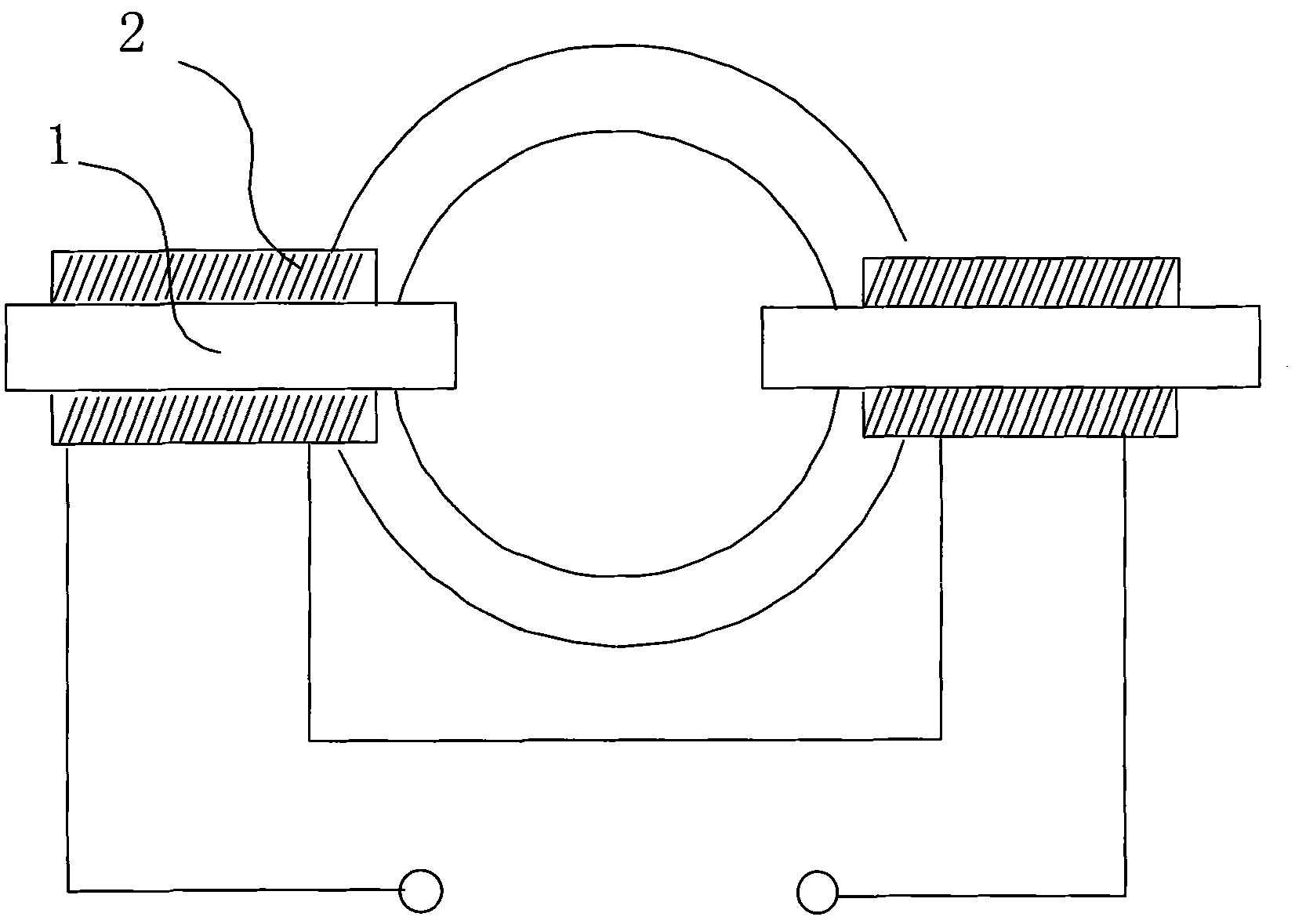 Method for compound magnetic powder flaw detection