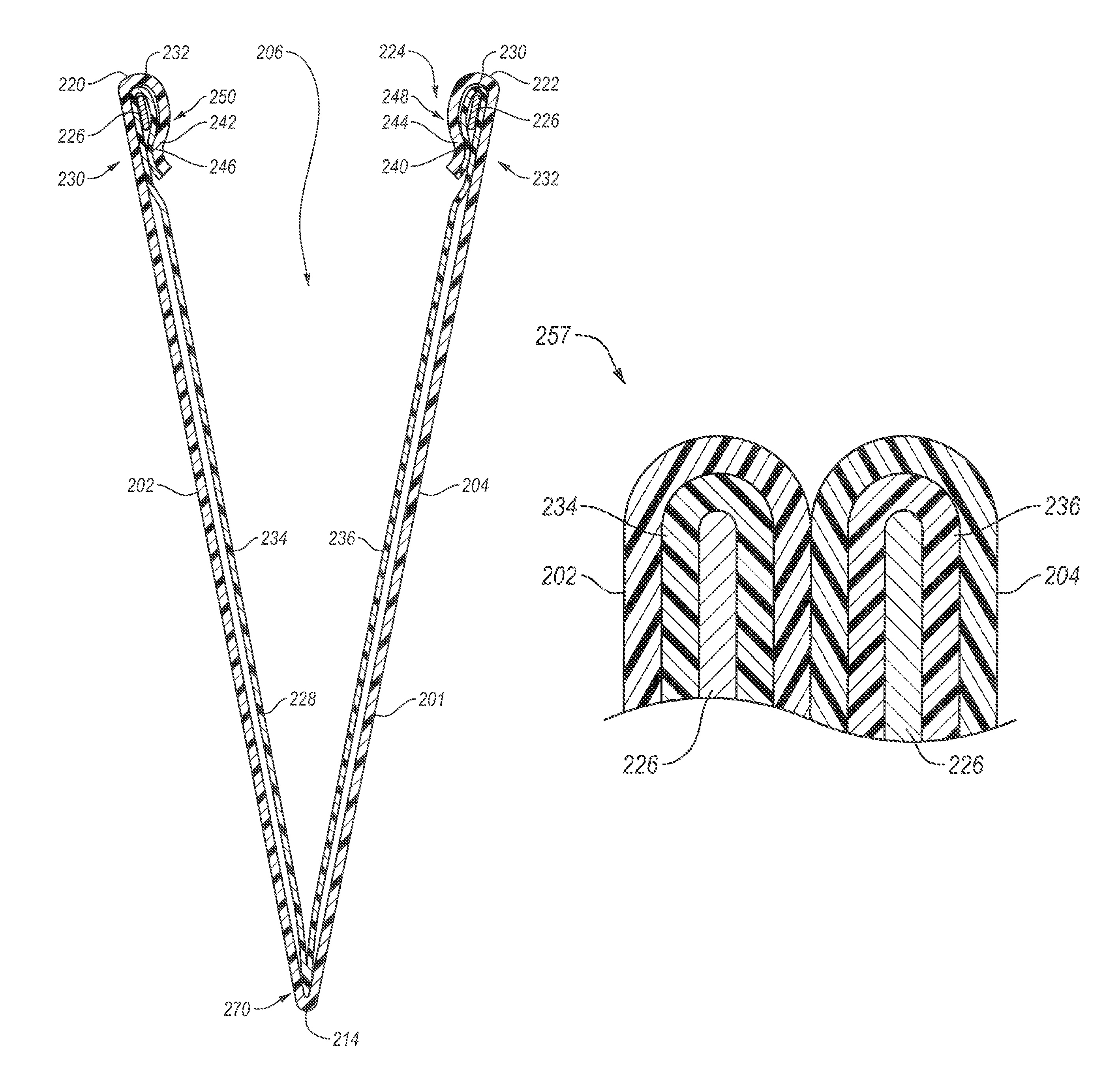 Multi-layered thermoplastic bag with reinforced seals and methods of making the same