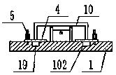 Polishing device for pipe fitting welding positions