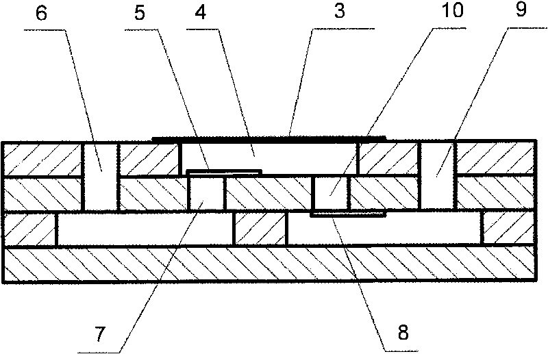 Driving micro pump of photoinduced bending film