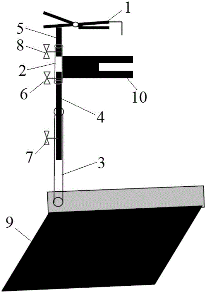 Auxiliary drainage tool and method for preventing electrophoresis flow marks from being generated on surface of automobile body