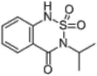 Weeding composition containing benzobicyclon and bentazone and application of weeding composition