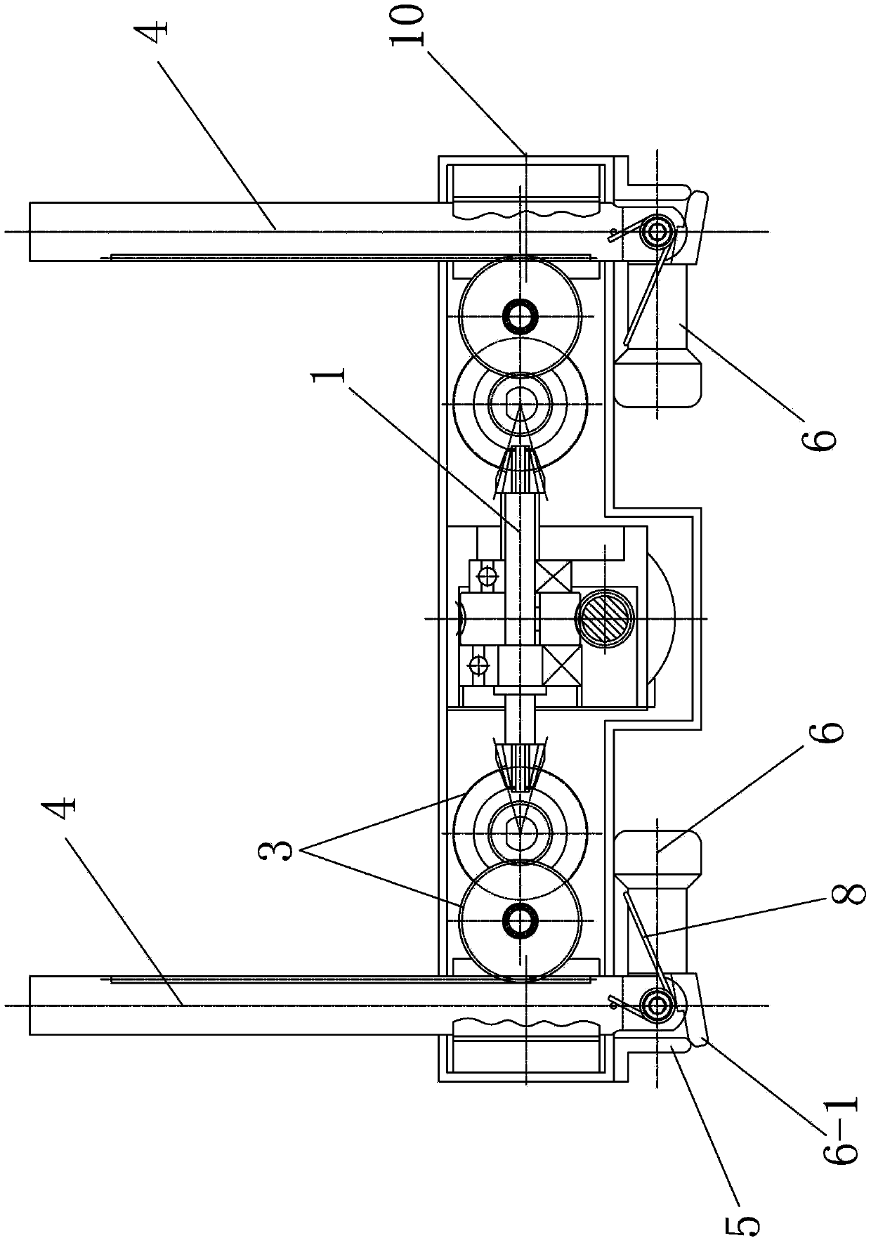 Electrically-driven double arm-braces and electric motorcar or motorcycle adopting same