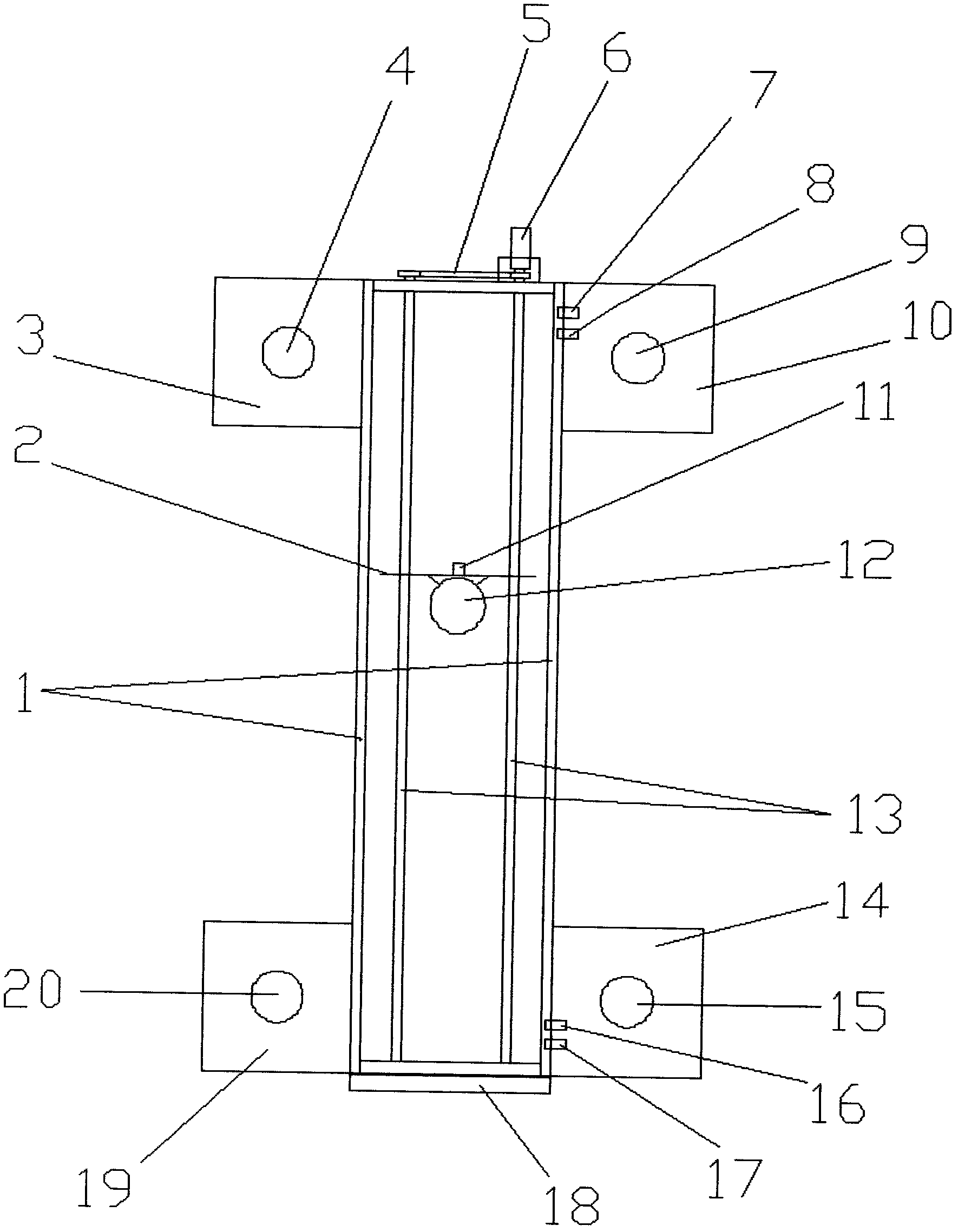 High-altitude rust removing robot