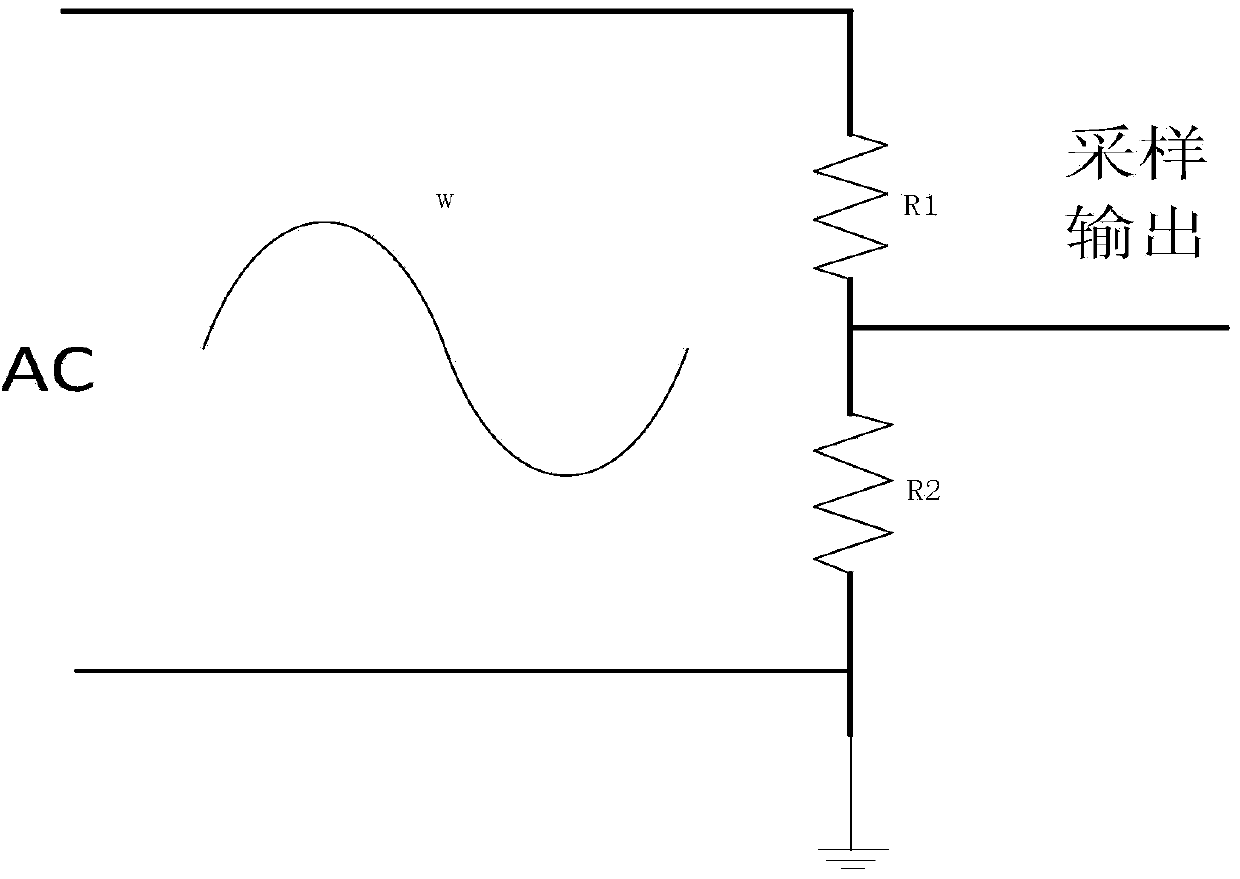 Linear LED (light-emitting diode) driving circuit based on alternating-current power supply