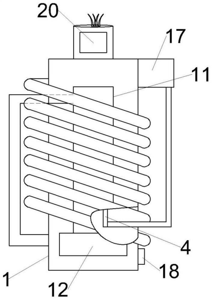 A water ecological restoration device and restoration method thereof