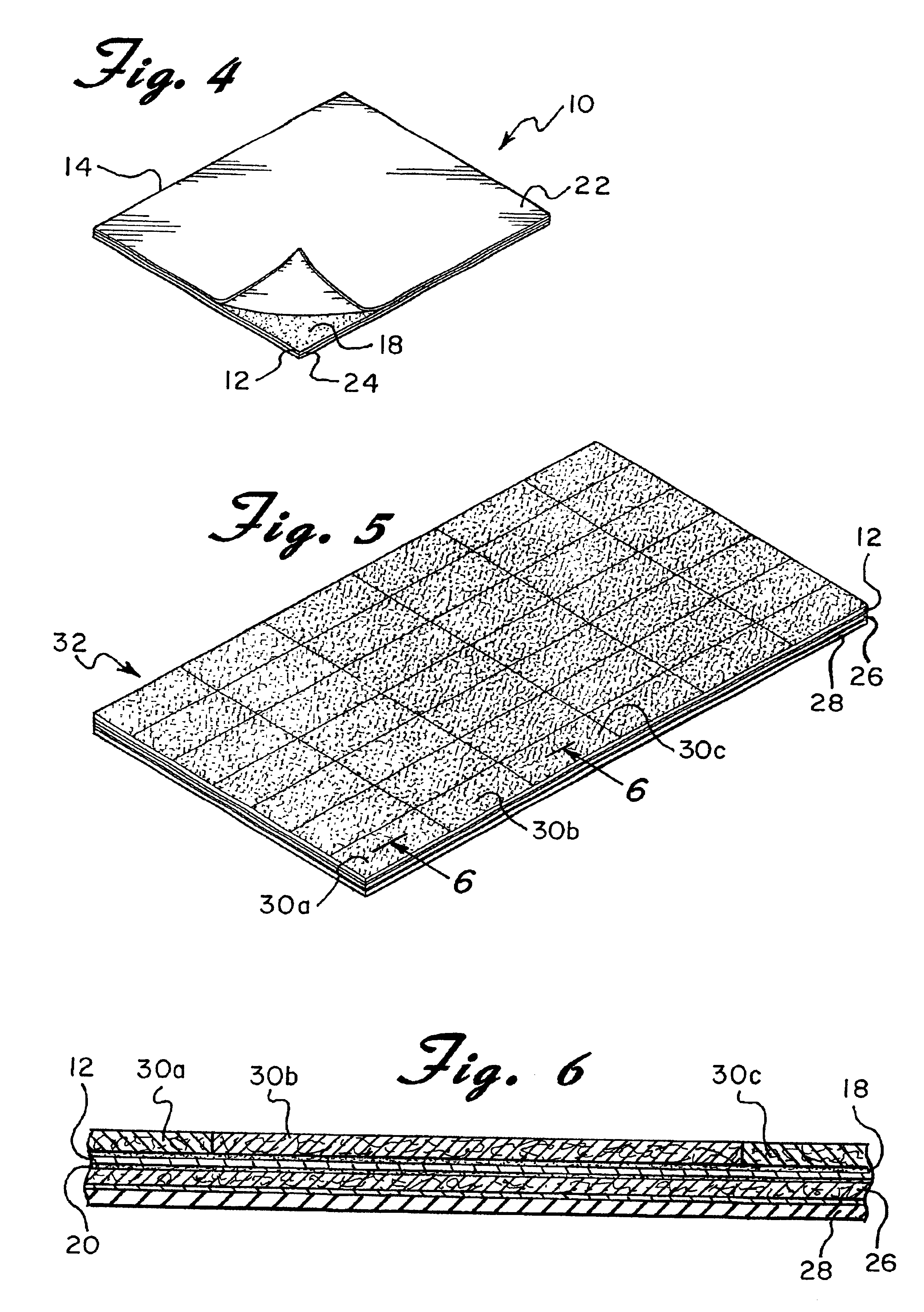 Dimensionally stable adhesive floor covering system