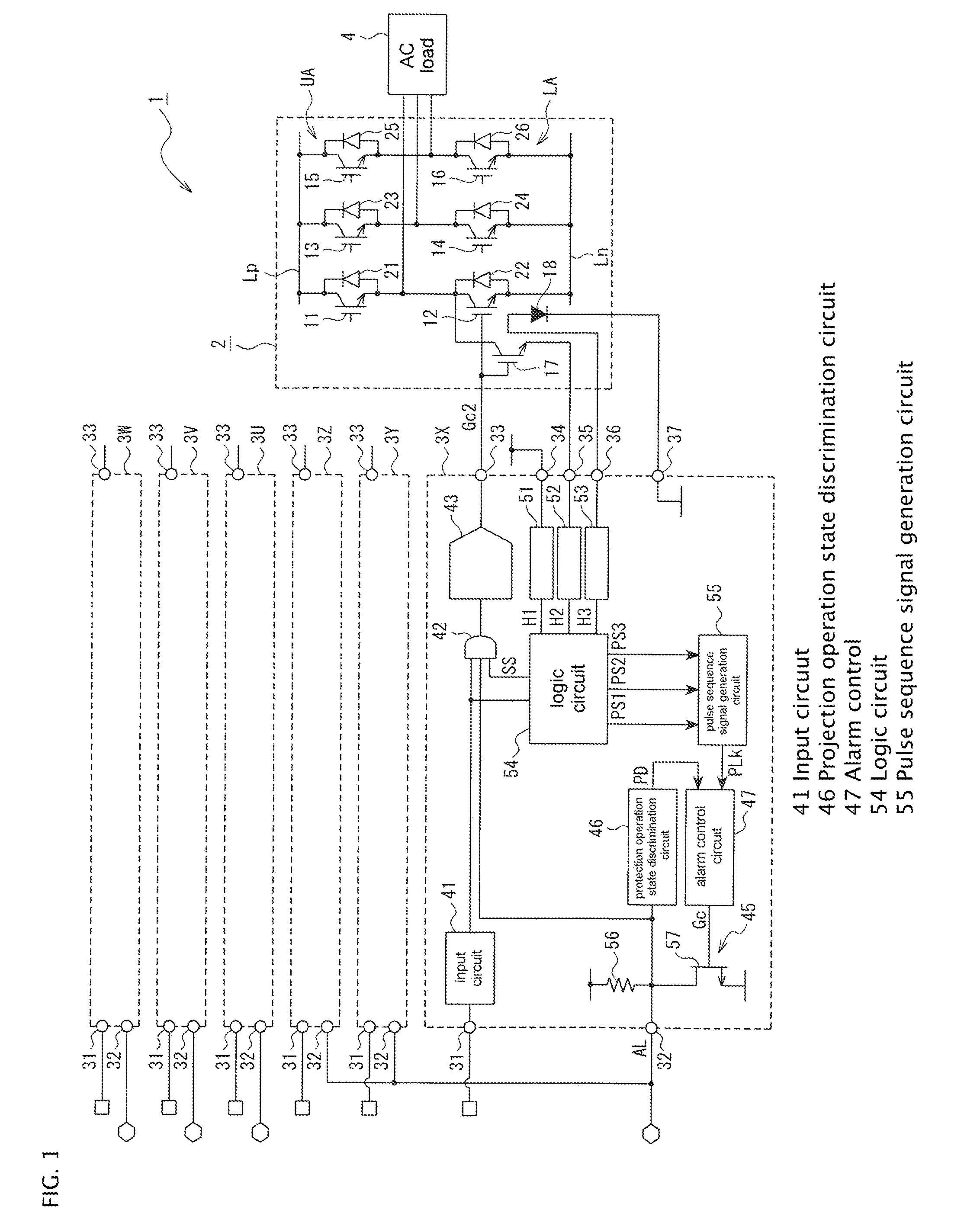 Driving device for semiconductor element