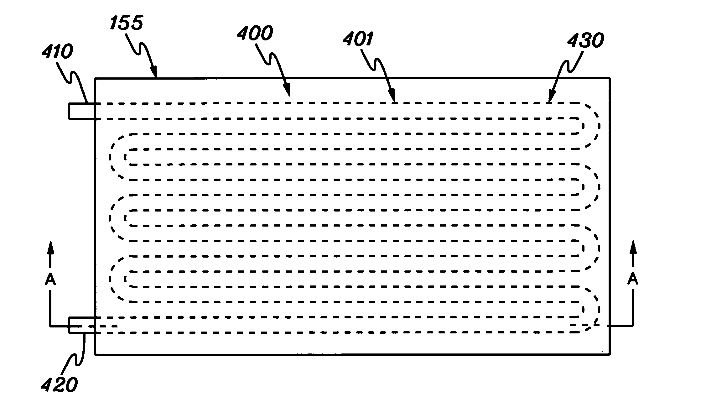 Cold plate apparatus and method of fabrication thereof with a controlled heat transfer characteristic between a metallurgically bonded tube and heat sink for facilitating cooling of an electronics component