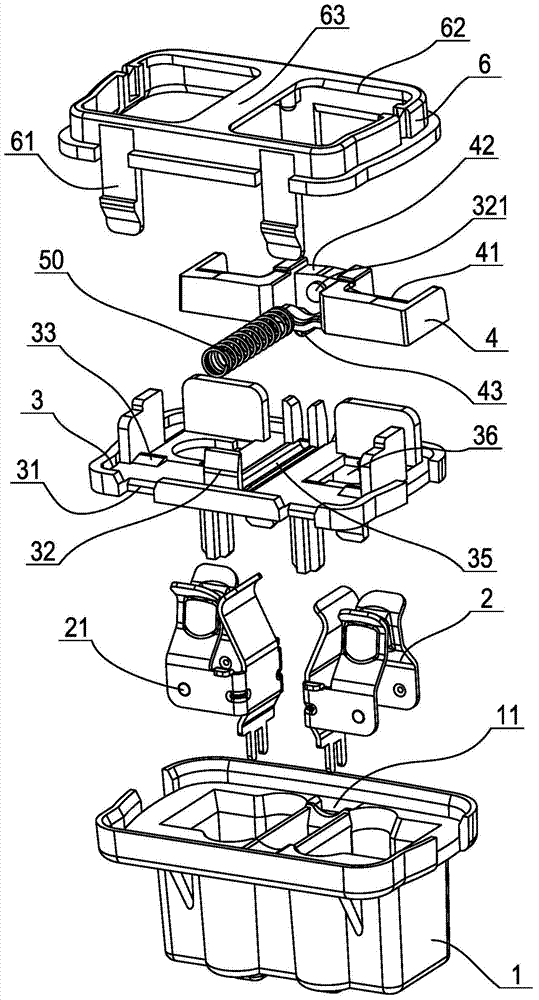 Socket module and socket with protective door