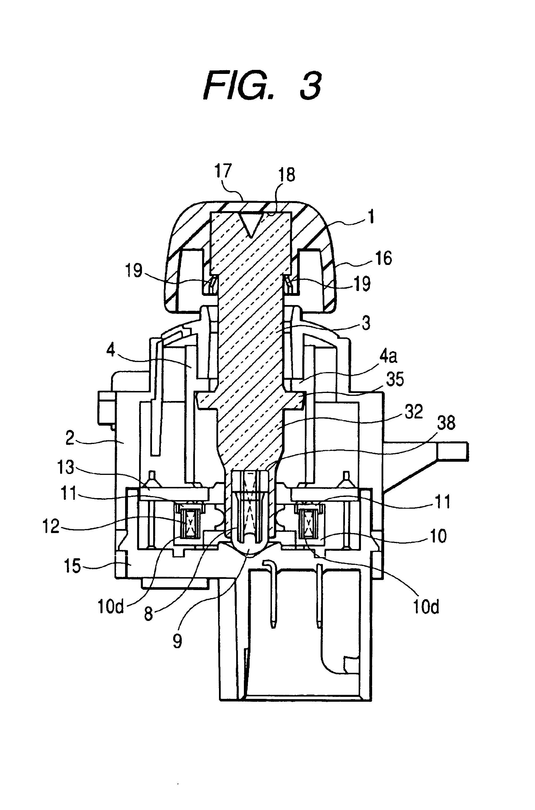 Illuminated electric part capable of efficiently receiving incident light from light source in light-transmissive manipulating shaft