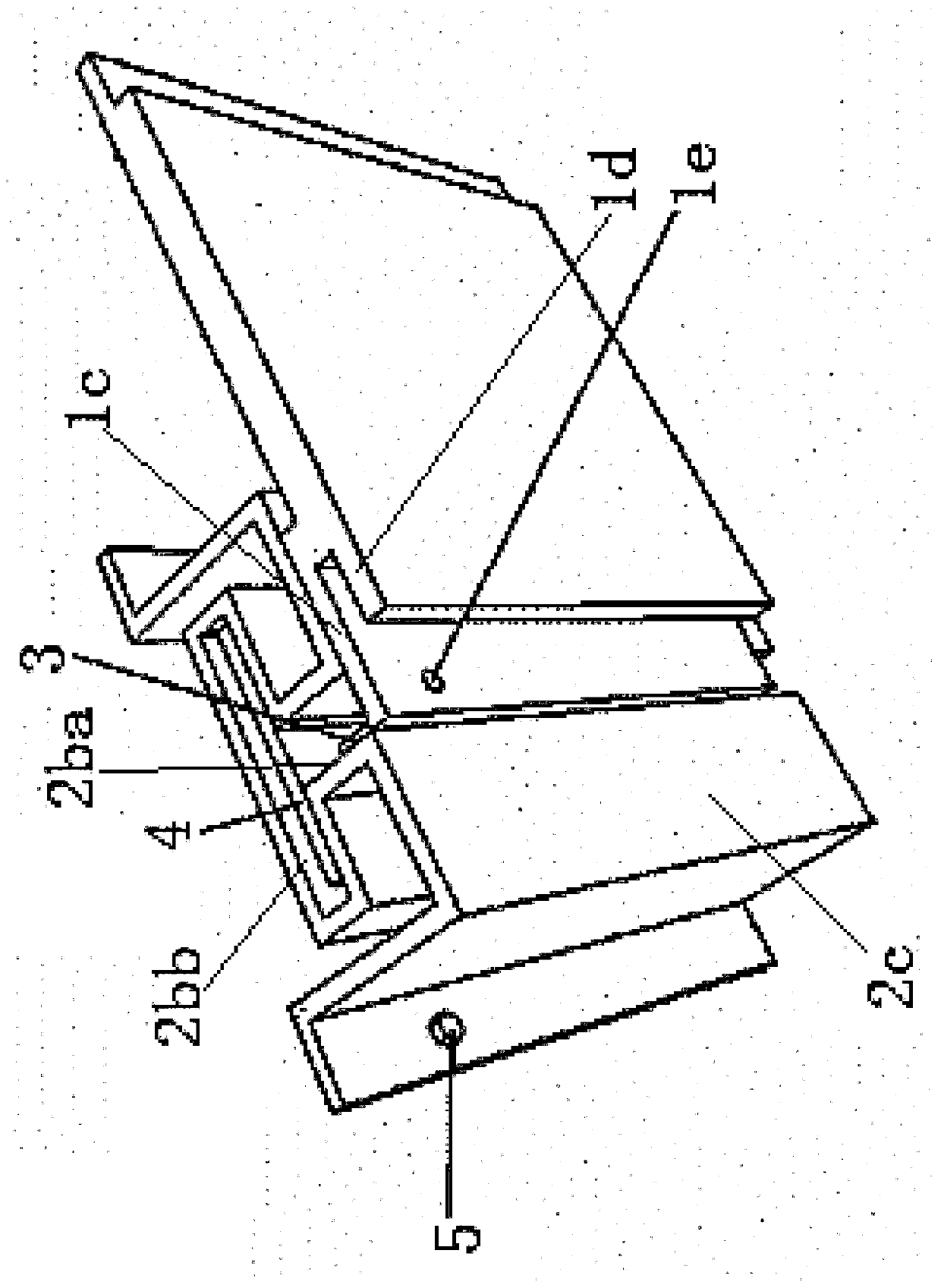 Adjustable special-shaped curved surface aluminum plate mounting structure