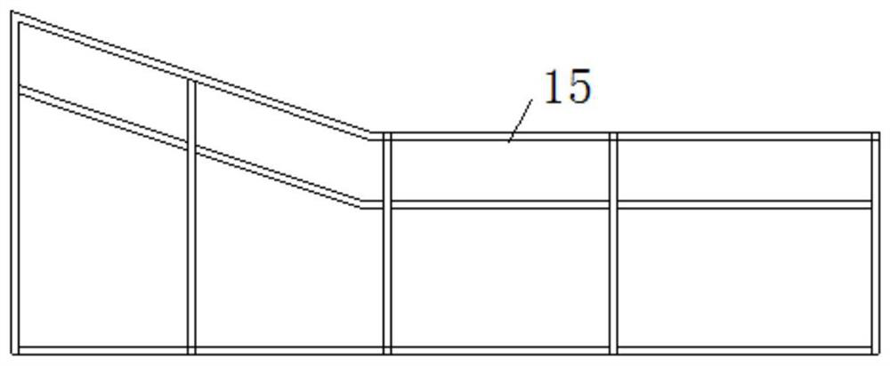 Construction method for modular prefabrication and interval hoisting of arc-shaped cornice