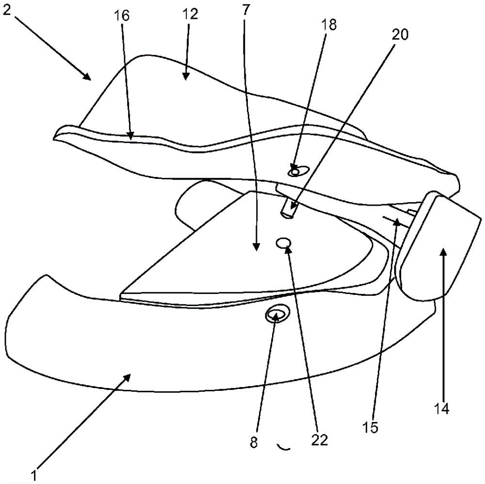 Scanable tray for producing a dental prosthesis