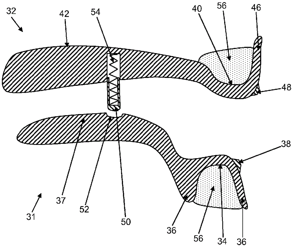 Scanable tray for producing a dental prosthesis