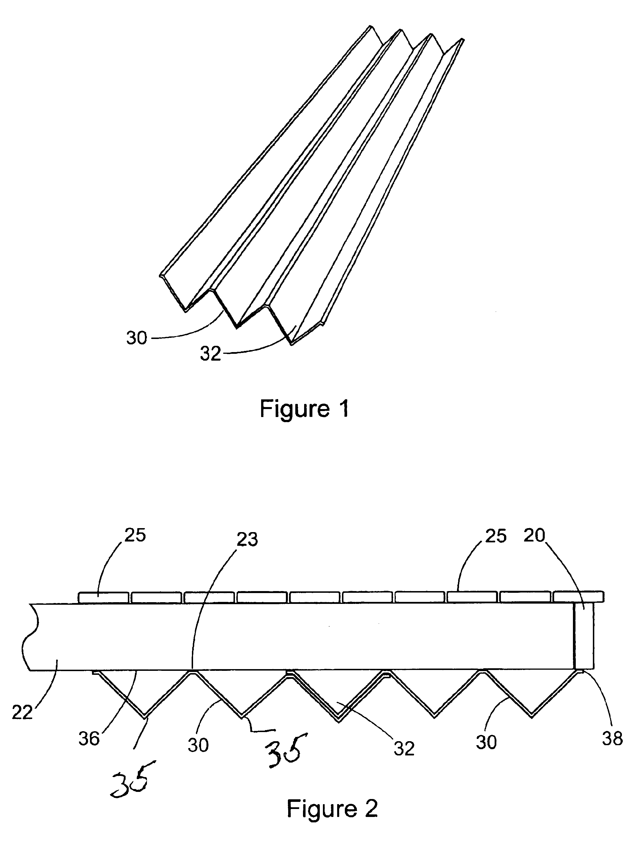 Modular deck drainage system