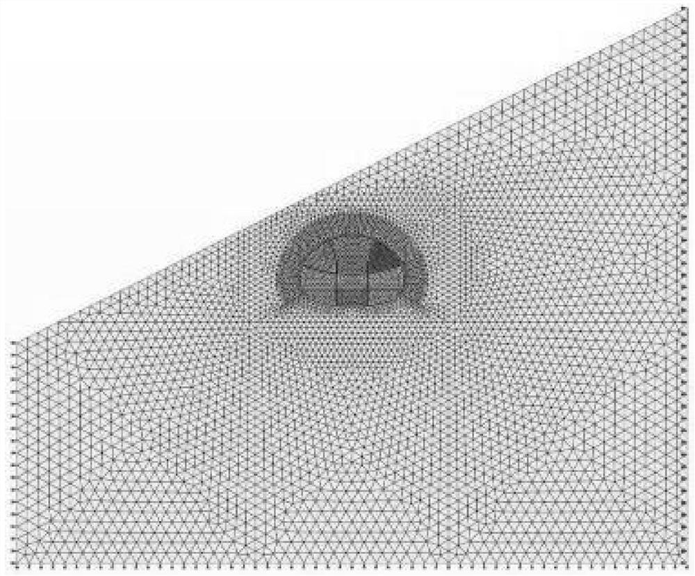 Lifetime monitoring and early warning method of ultra-shallow buried bias tunnel structure