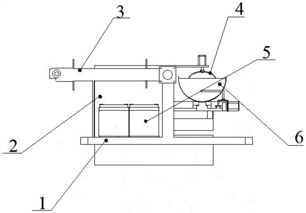 Vegetable automatic clustering and bundling device