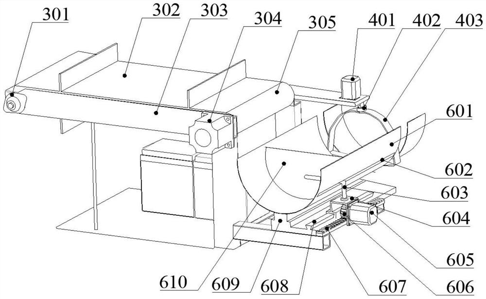 Vegetable automatic clustering and bundling device