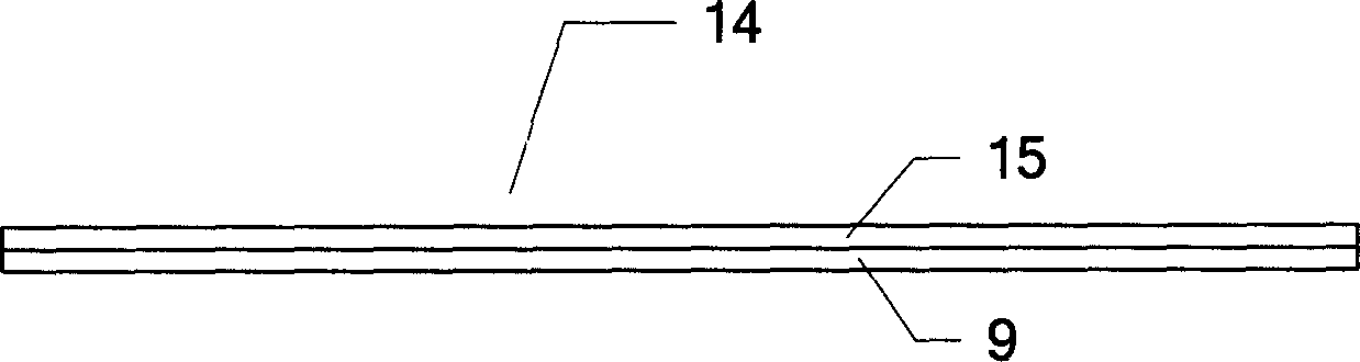 Method and device for forming composite conical shell zero-degree layer