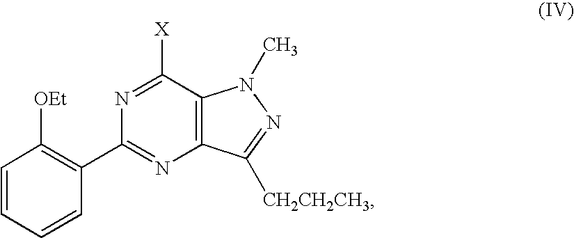 Process for the preparation of sildenafil and intermediates thereof