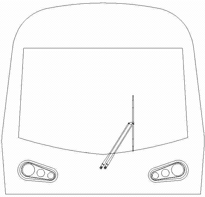 Cab structure of urban rail