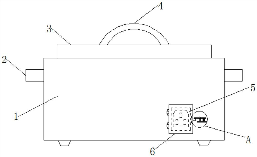 Disinfection device for acupuncture and massage department