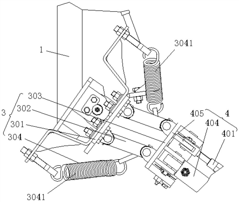 Side suction nozzle device for road sweeper and road sweeper