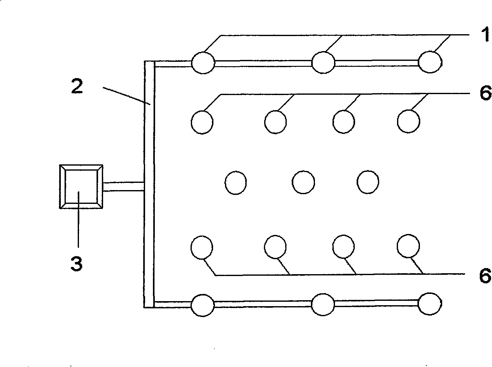 Foundation treatment method combining vibration ramming compaction at shallow layer and blasting compaction at deep layer with well-point dewatering