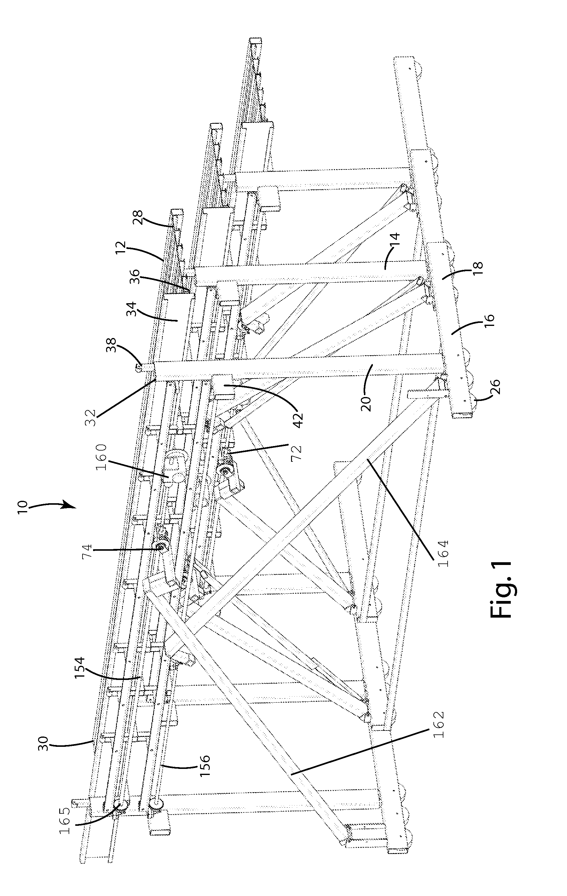 Multi-event telescopic platform