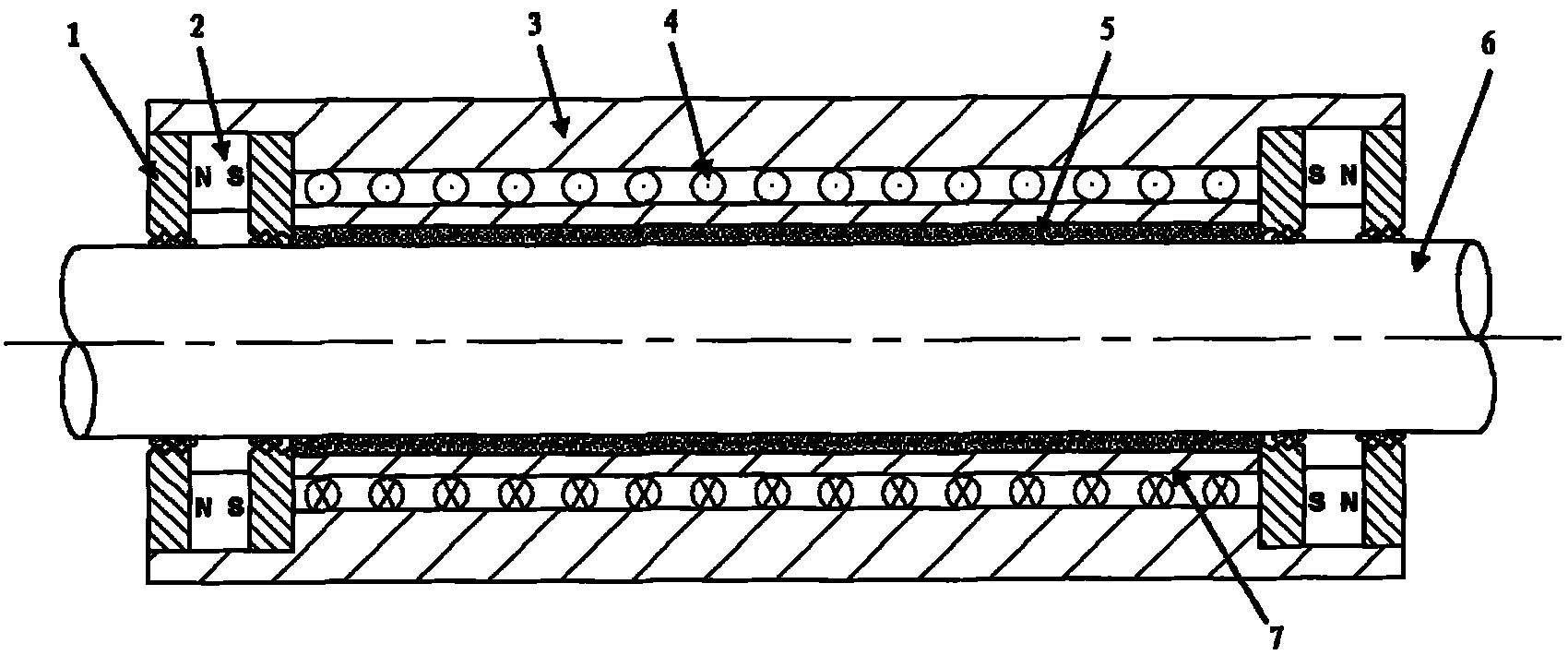 Intelligent sliding bearing capable of adjusting viscosity of lubricating fluid automatically and control method thereof