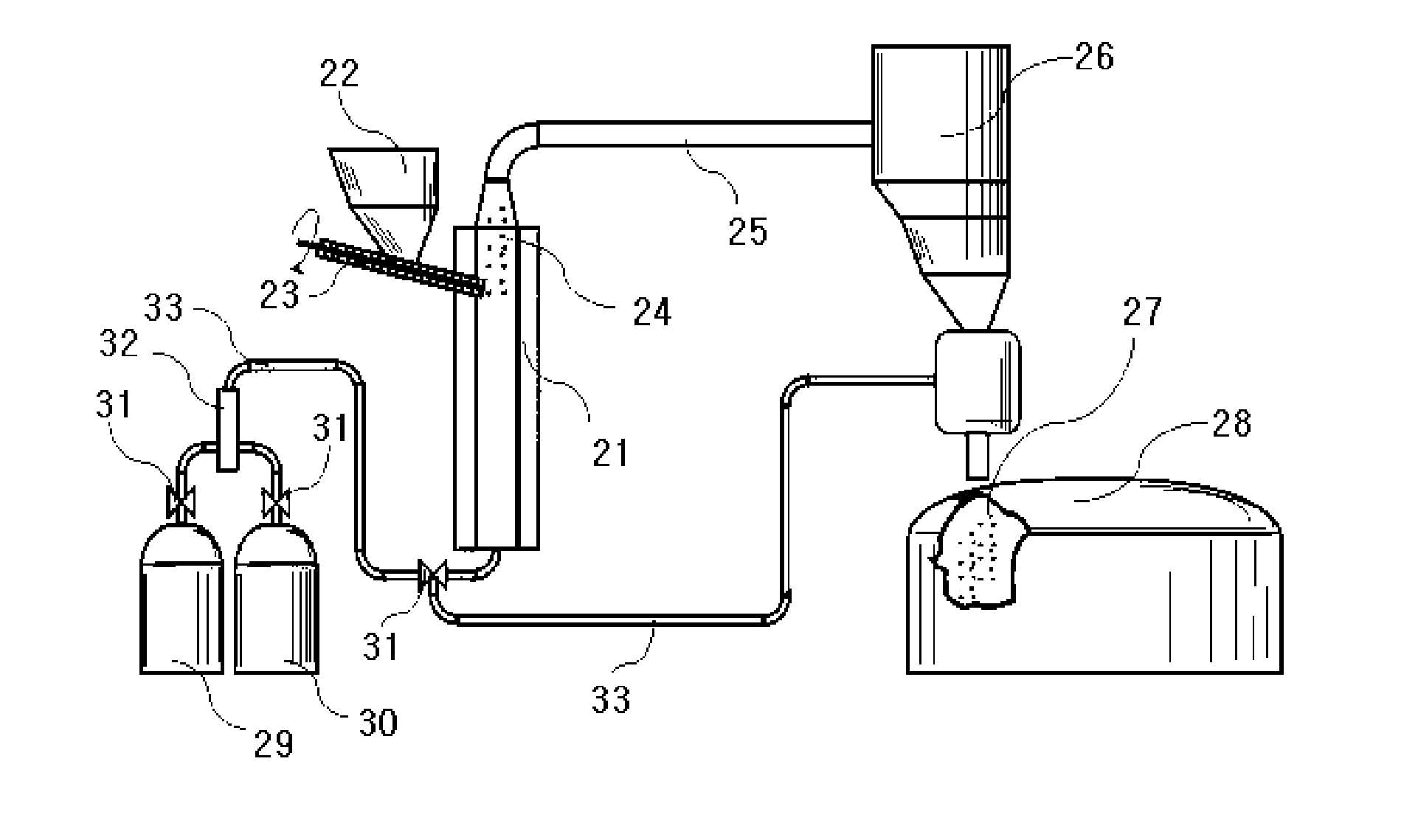 Method of producing nano-size graphene-based material and an equipment for producing the same