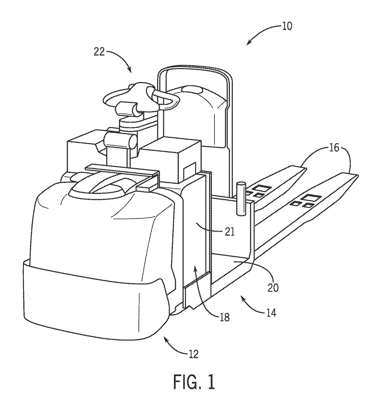 Systems and methods for a material handling vehicle with a floor suspension