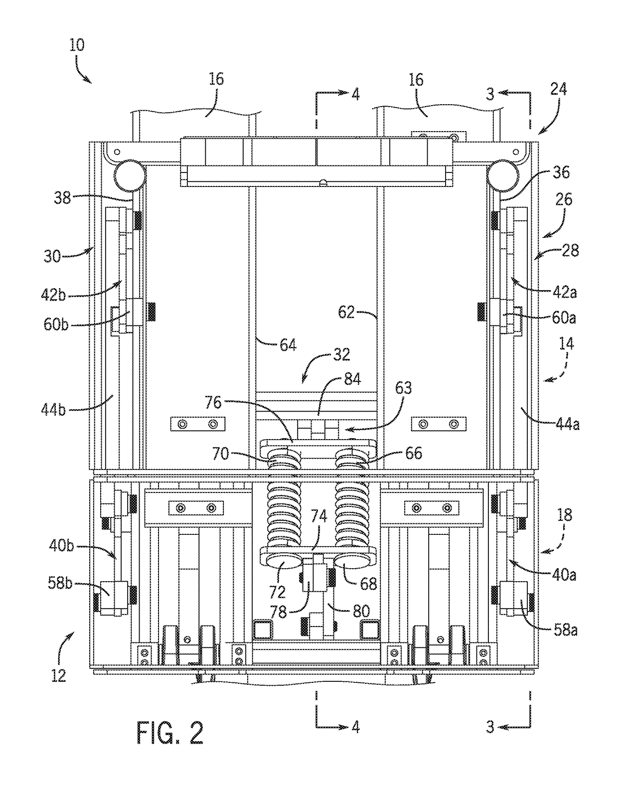 Systems and methods for a material handling vehicle with a floor suspension