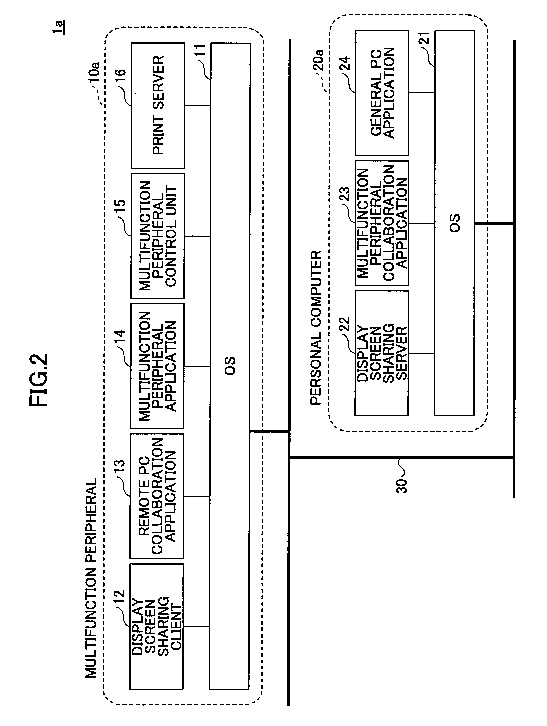 Information processing system reducing inconvenience relating to distance between computer and printer or the like