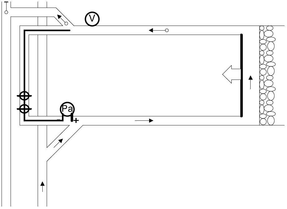 Early warning method and system for on-line monitoring and analysis of mine ventilation system