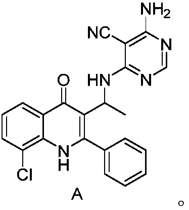 Substituted pyrimidine type compound as well as preparation method and use thereof