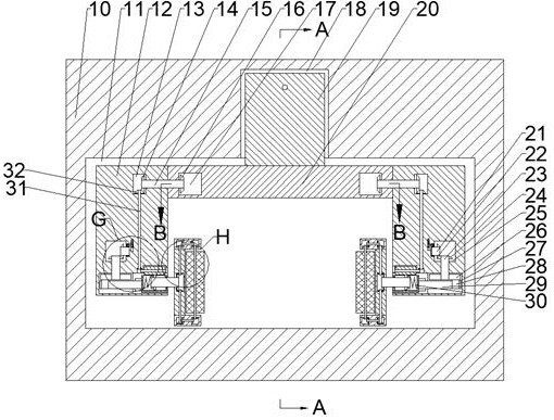 Automatic waxing machine device for automobile