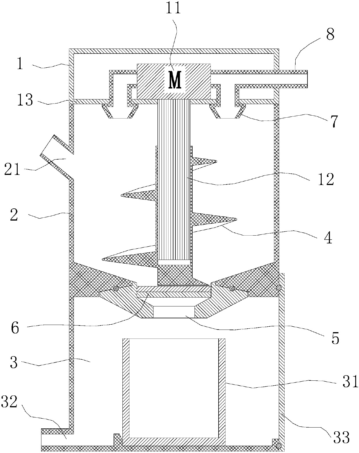 Juicing method and juice extractor