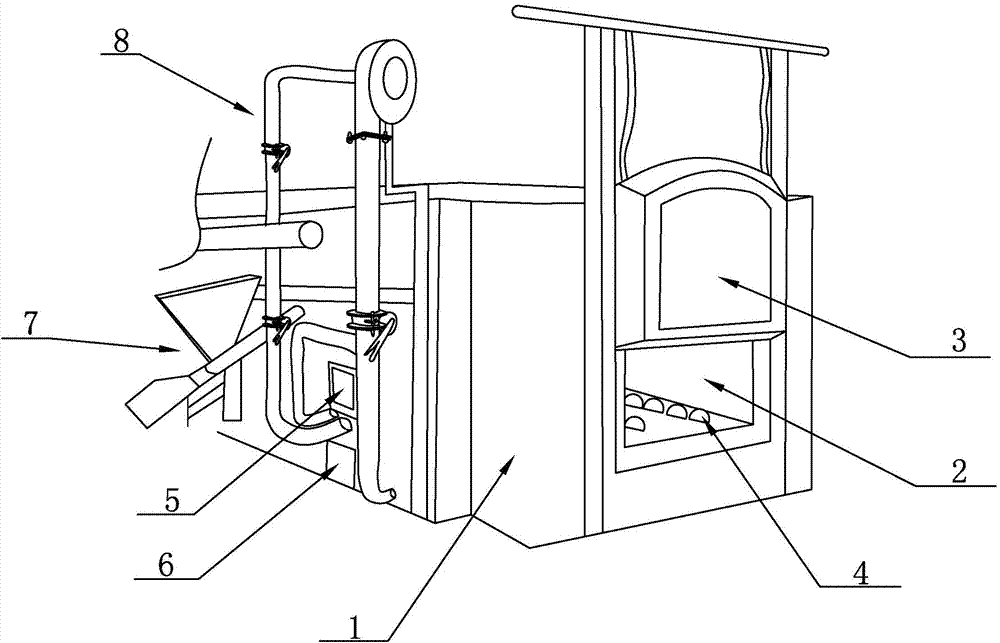 Novel calcining kiln