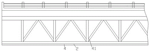 Good-heat-dissipation automatic cleaning maintaining device used for bridge